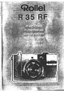 Rollei R 35 RF manual. Camera Instructions.